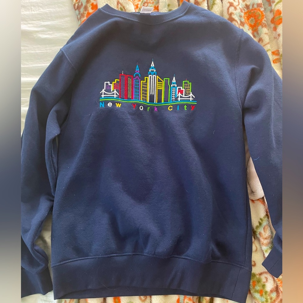 New York City Navy Sweatshirt